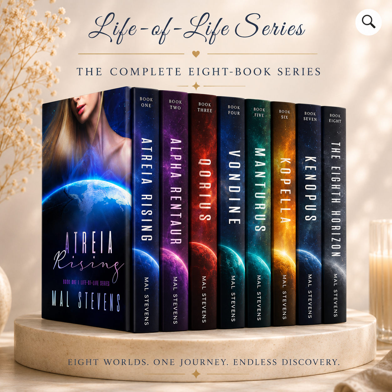 THE COMPLETE LIFE-OF-LIFE SERIES - BOOKS ONE TO EIGHT